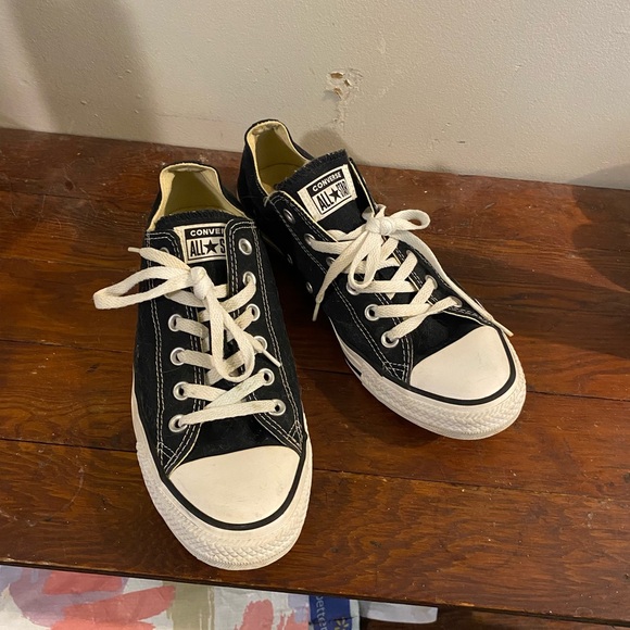 Converse Other - Converse Black and White Chuck Taylor Low-Top Sneakers